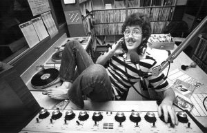 Wierd Al Yankovic in the KCPR DJ booth