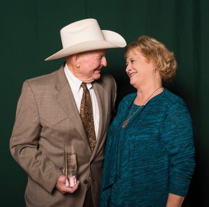 Cotton Rosser and wife, Karen.