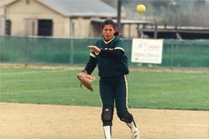 Sara Clarin played Cal Poly softball from 1996-1999