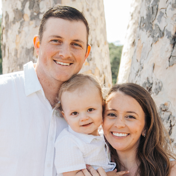 Wesley Finkemeier with family