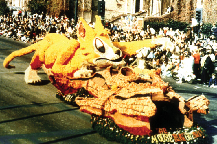 The 1968 Cal Poly Rose Float, "The One that Got Away"