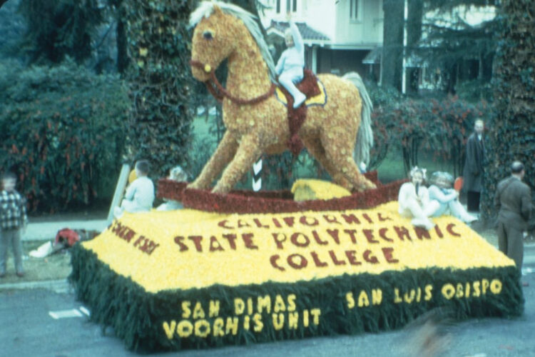 An archive image of Cal Poly