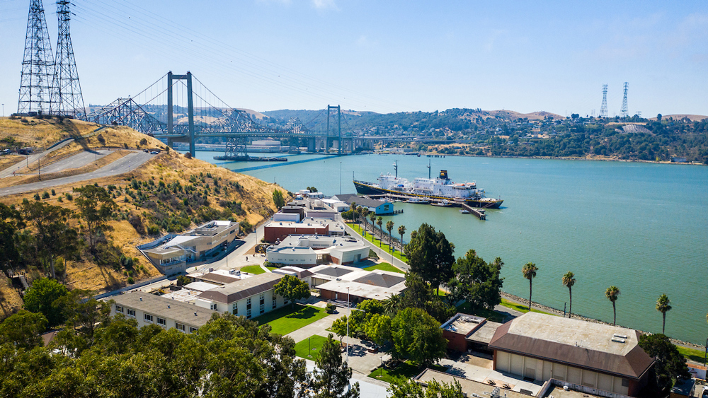 The Cal Poly Maritime campus in Vallejo, California