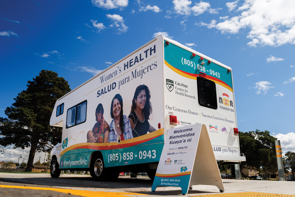 The Cal Poly Mobile Health Unit RV