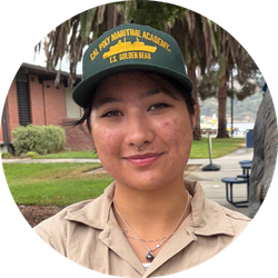 A headshot of Cadet Lotus Garcia.